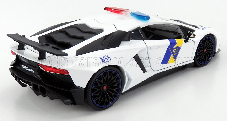 Lamborghini - LP 770-4 Aventador SV - SWAT Staats Polizei in wei