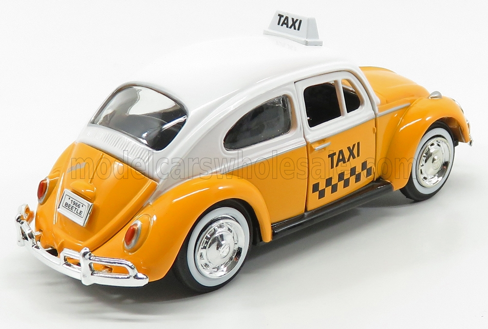 Volkswagen, VW Kfer als TAXI, gelb/wei, Baujahr 1966, zweitrig