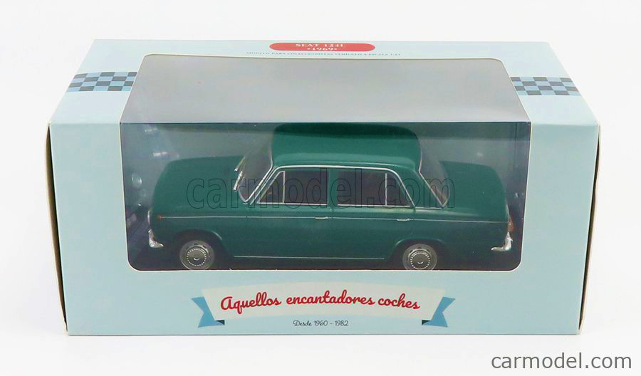 FIAT (Seat) 125 L - 1969 in grn - Epoche III, Mastab 1:24 von EDICOLA