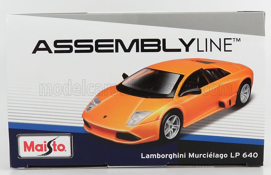 Lamborghini - Mucilago LP 640 aus 2004 in Orange - metallic - Maisto 39292 - Bausatz 