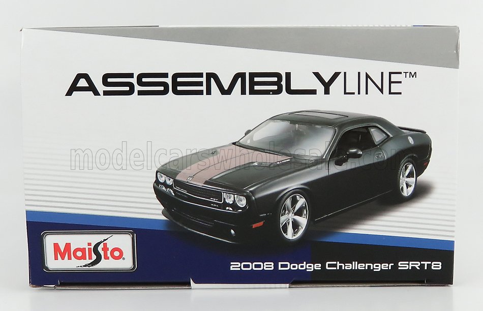 Dodge - Challenger SRT 8 Coupe 2008 in Schwarz - Maisto Nr. 39280-KIT - mit zwei Felgenstzen