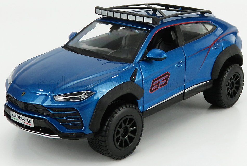 Lamborghini Urus 63 Concept Car in blau als Modell fr die Gartenbahn von Maisto - Art. Nr. 146665. 