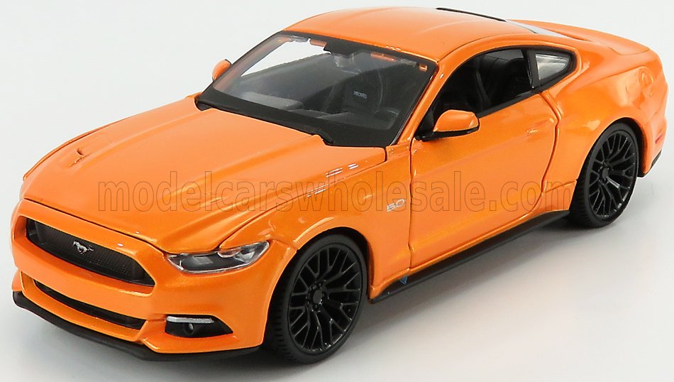 Maisto 1/24 - FORD USA - Mustang 5.0 GT Coupe 2015 - orange - Art. Nr. Maisto 315080R