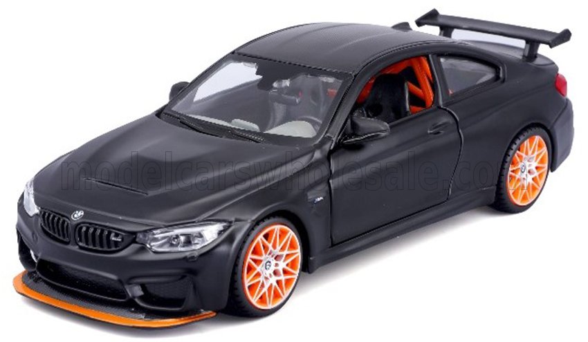 MAISTO - 1/24 - BMW - 4-SERIES M4 GTS COUPE (F82) 2016 - MATT BLACK, Maisto 31246MBK