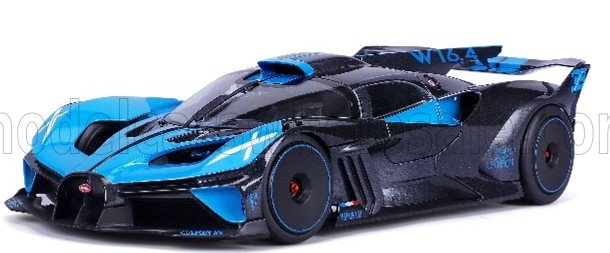 MAISTO - 1/24 - BUGATTI - BOLIDE W16 8.0 FOUR-TURBO 1850hp 500km/h 2020 - BLUE BLACK, Maisto 32911BL