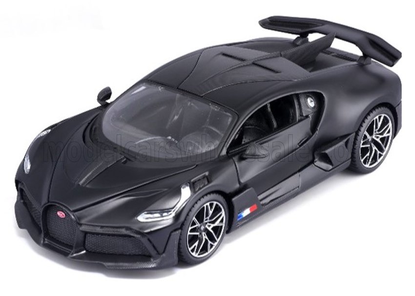 MAISTO - 1/24 - BUGATTI - DIVO 2018 - MATT BLACK, Maisto 31526MB