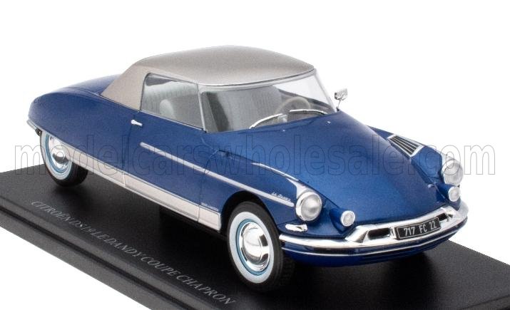 Edicola - Citroen - DS19 LE Dandy Coupe Chapron - 1964 - blau Silber 