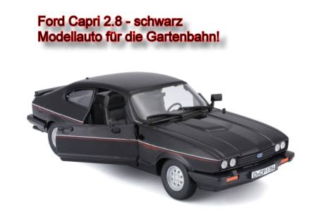 Wie wre es mit einem schwarzen Ford Capri! 