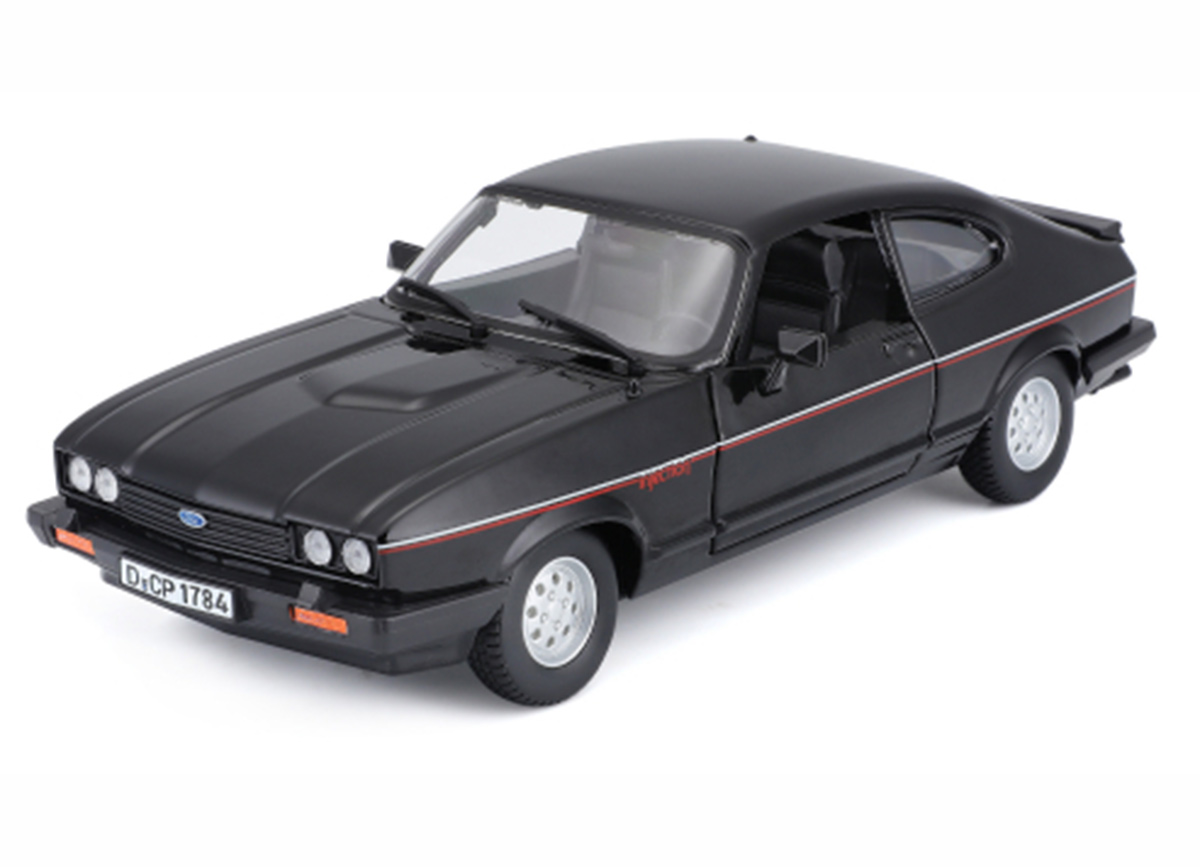 Modellauto18.de, Ford Capri, Ford Capri 2.8, Modellauto fr die Gartenbahn, Mastab 1:24, Artikel 18-21093BK