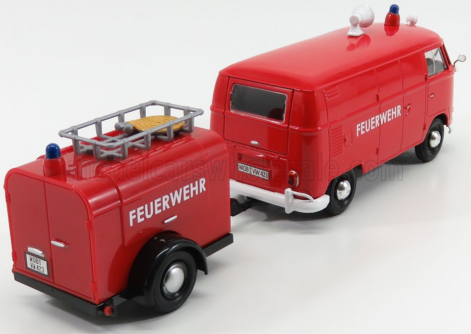 Feuerwehr VW T1 - mit Anhnger - Motormax - Hersteller 