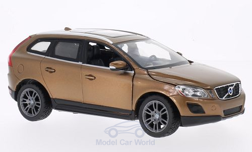 Volvo XC 60, Kupferfarbig, Fertigmodell in Metall-Kunststoff von RASTAR - Art. Nr. 201664