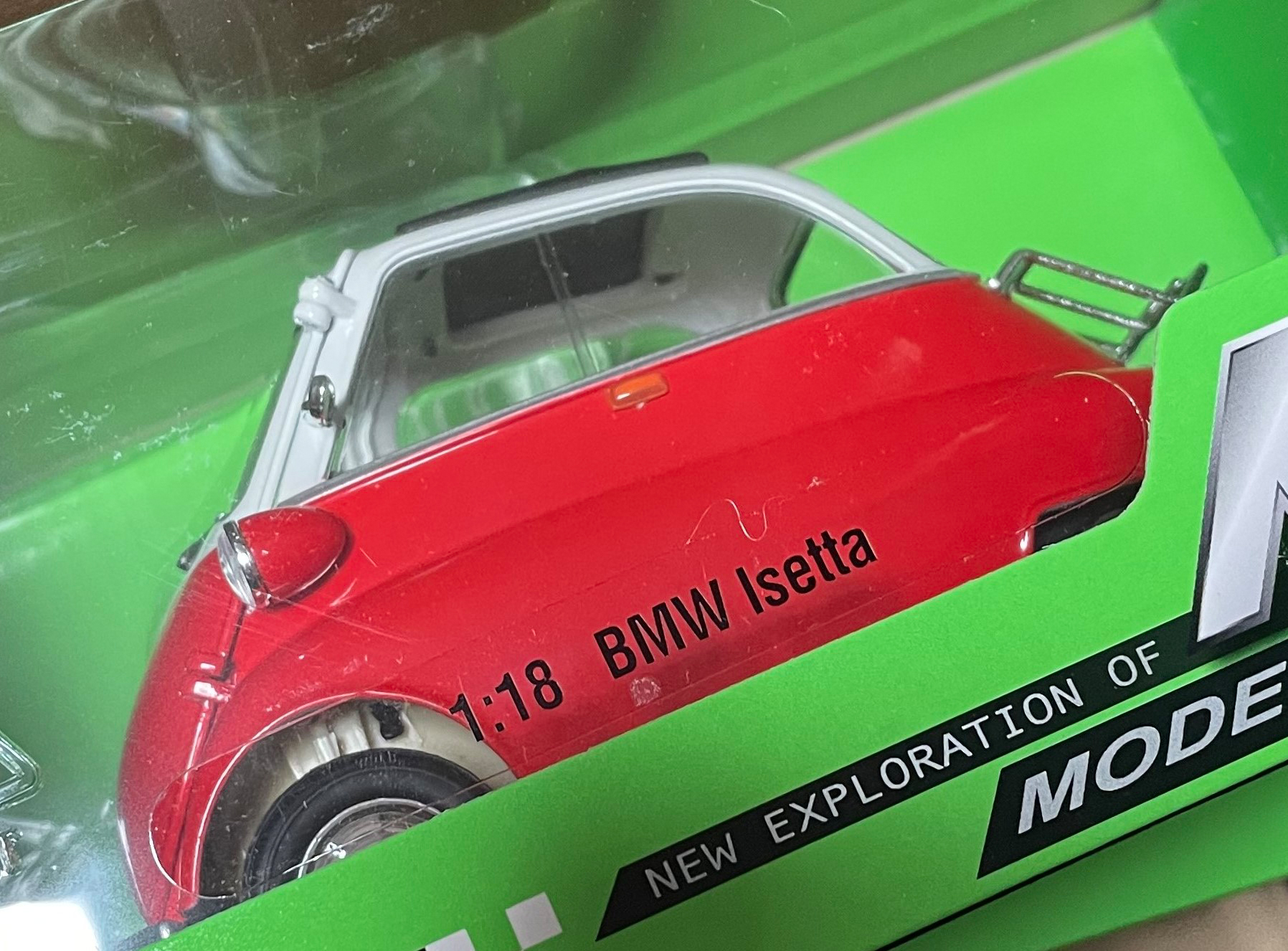 BMW Isetta von Welly, 1:18 und nicht 1:24