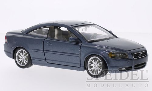 Volvo C 70 Coupe, Metallic-Blau, Neuheit 2015, Modellauto 1:24