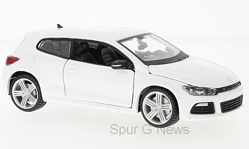 VW Scirocco III R, weiss , BBurago BBU18-21060WHITE