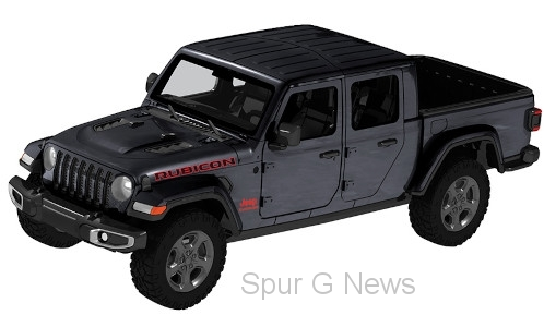 Jeep Gladiator Rubicon Hard Top, schwarz, Mastab 1:27, 2021
