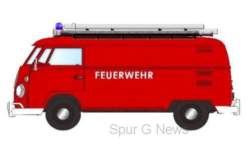 Art.Nr. MOM79564  Fire Truck - Fuerwehr - VW T1 
