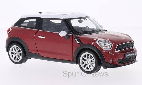 Art.-Nr. WEL24050MET-RED - Mini Cooper S Paceman, metallic-rot/weiss