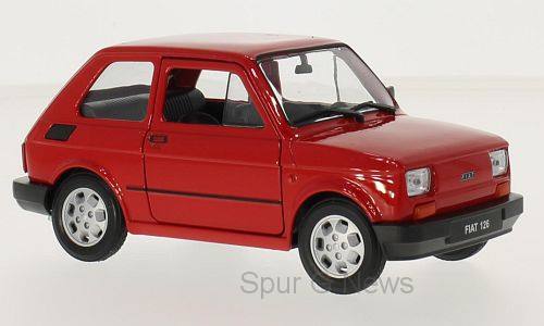 Art. Nr. WEL24066RED - Fiat 126 in Rot - Fertimodell