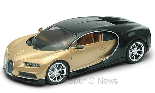 Art.-Nr. WEL24077GOLD - Bugatti Chiron,metallic-beige - Schwarz, 2016