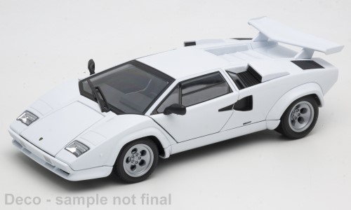 wei - WEL24112White, Lamborghini Countach