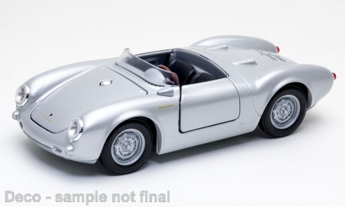 Art.Nr.: WEL24113Silver , Porsceh 550 Spyder 