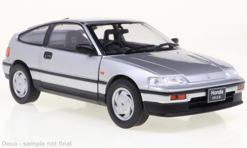 Honda CR-X, silber, Baujahr 1987, Neuheit fr die Gartenbahn, Autoneuheit fr die Gartenbahn, 1:24