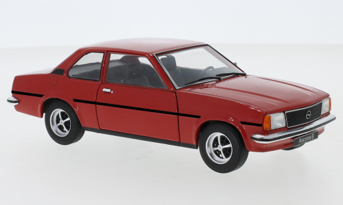 WhiteBox -Opel Ascona B iin rot, 1:24, White Box WB 124072