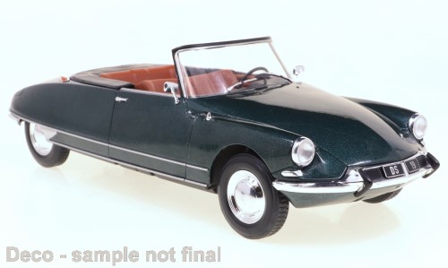 White Box, Citroen DS 19, Cabriolet, DS 19 Cabriolet, metallic-dunkelgrün, BJ 1963