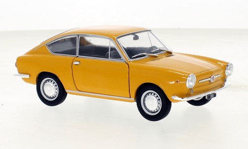 Fiat 850 Coupe, dunkelgelb, 1965, Epoche IV