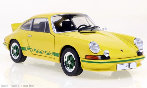 Porsche 911 Carrera 2.7 RS, gelb/grün, 1972, WB124189, Epoche IV