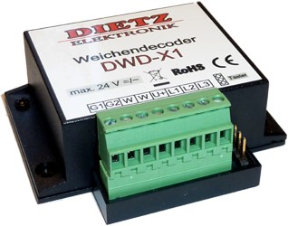 Angebot zu Ostern: DWD-X1 Weichendecoder - 3er ack nur 99,00 EUR 