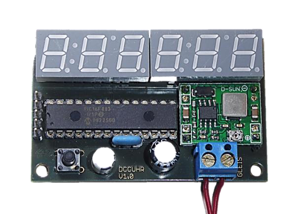 DCC Uhr - Modellzeituhr für DCC von DIETZ Elekronik 