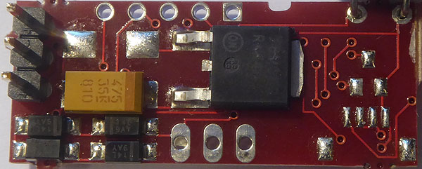 Aktuell lieferbar ist jedoch unser neuer SERVO-G Baustein. . DCC-Servodecoder Diese Schaltung ermglicht die Ansteuerung eines handelsblichen Servos (z.B. DIETZ S-TL) im DCC Betrieb per Lok- oder Weichenfunktion. Verschiedene Betriebsmodi (z.B. Glockenfunktion) whlbar. Der Anschluss erfolgt ber Stiftleisten. Abmessungen 32/40 x 13 x 12 mm.