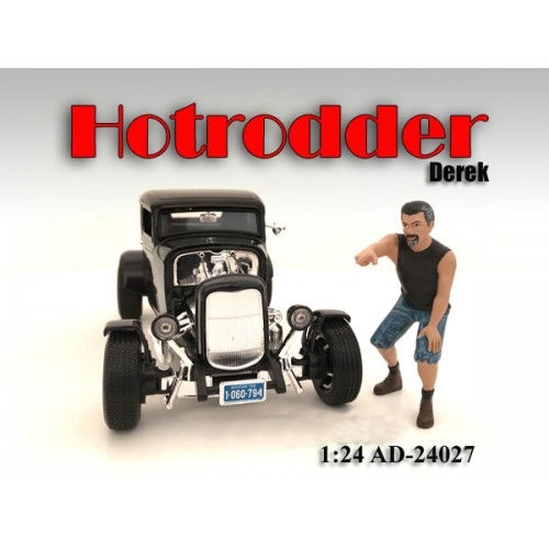 American Diorama - Art. Nr. 24027 - Hotrodder Derrik, der Coole. 