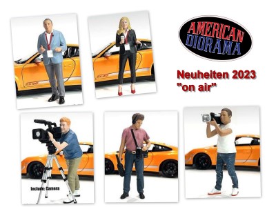 "on air" Neuheiten von American Diorama 2023