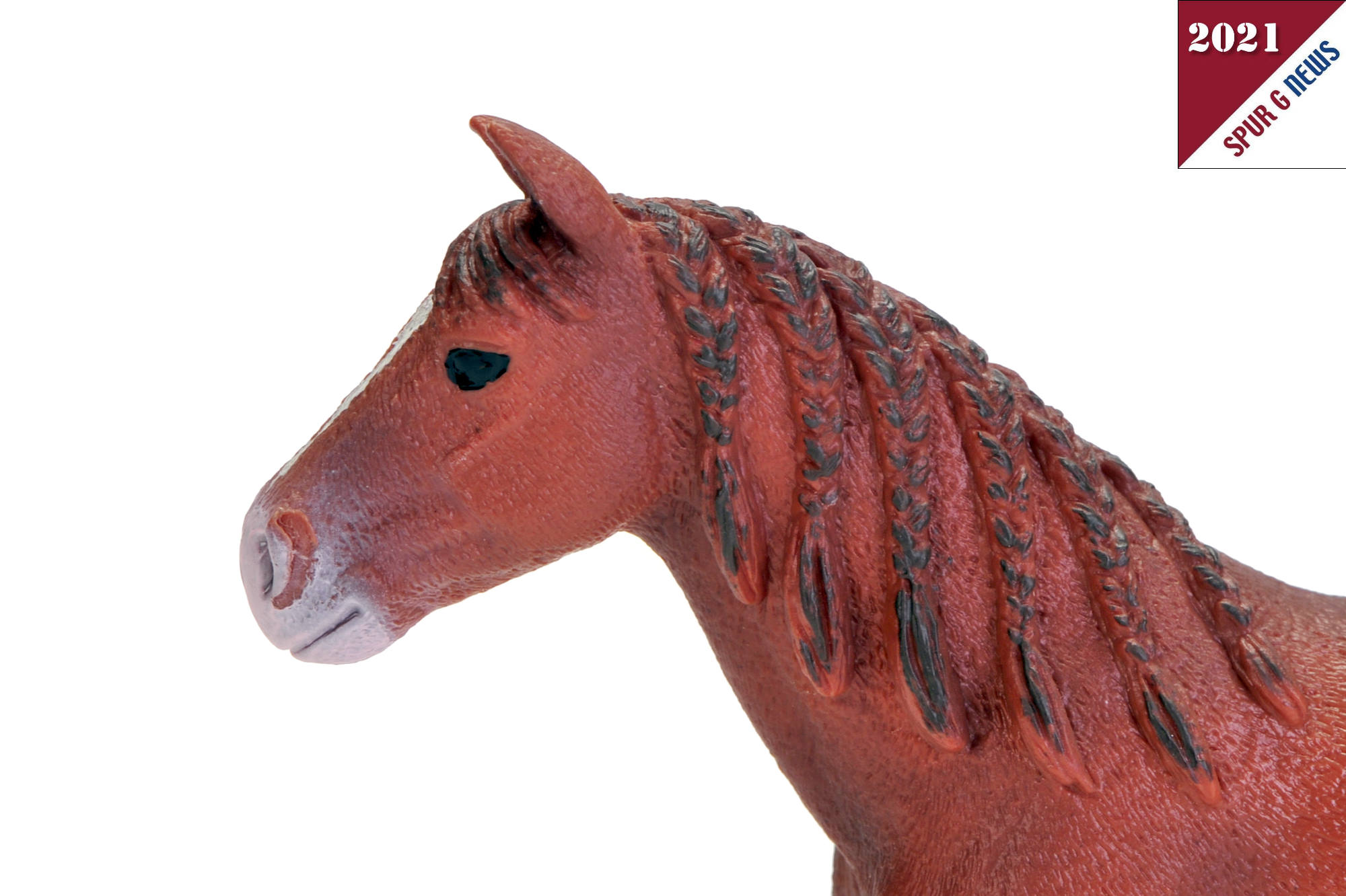 Schleich - Art. Nr. 13870 - Morgan Horse Stute - fein geflochtene Mhne mit Zpfen. 