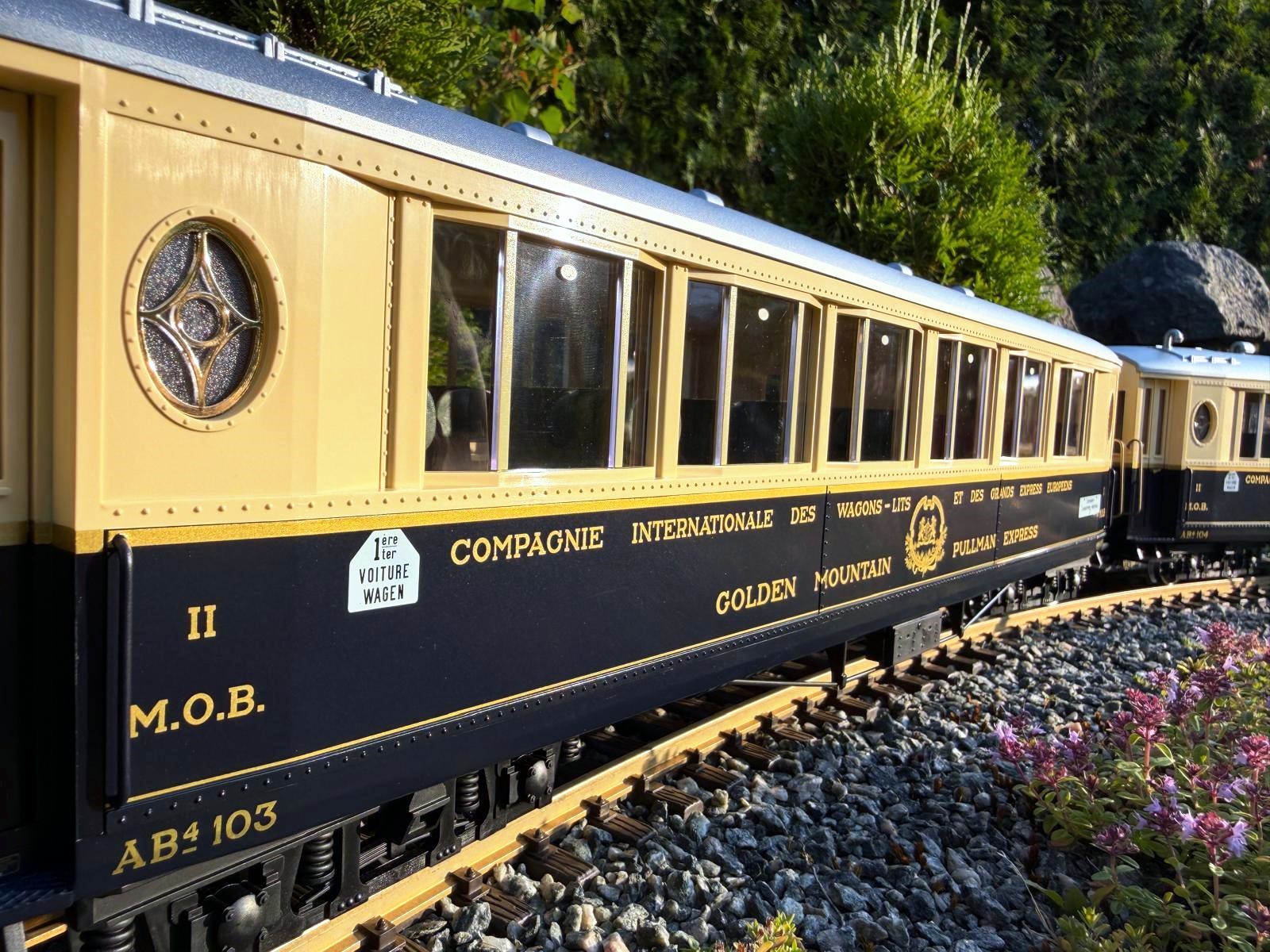 Das Wagenpaar AB4 103 und AB4 104 in der Abendsonne. Danke an Hendrik Hauschild f�r diese Detailbilder. 