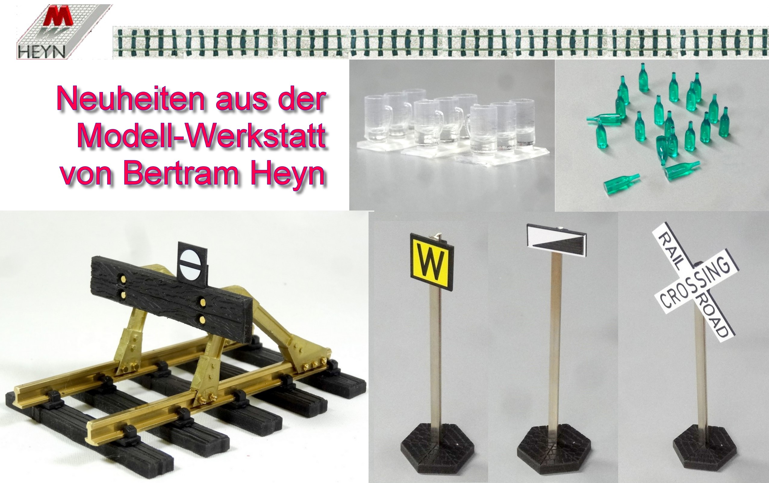 Neuheiten im Shop von Betram Hey - Modell-Werkstatt