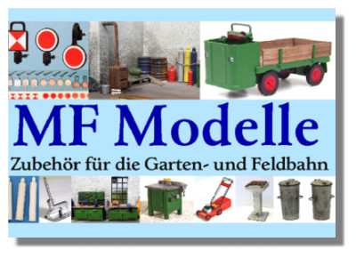 MF-Modelle - Marco Fhrmann - Zubehr fr die Garten- und Feldbahn