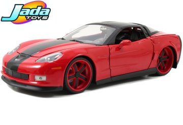 JAD Chevrolet Corvette ZR1 von 2006 LOPRO  in 1:24 - Modellauto fr die Gartenbahn 