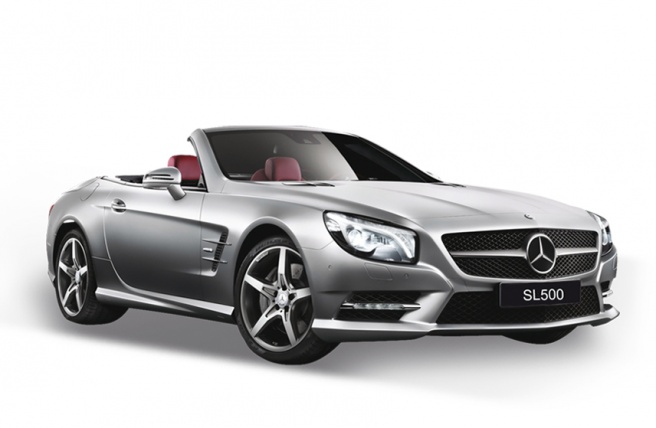 Welly Art.Nr. 24041 C - Mercedes Benz SL 500 Cabrio (Convertible) - Neuheit von Welly 