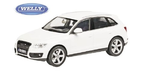 Audi Q5 - Welly - 1:24 Modellauto wei