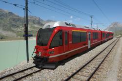 Neuer Triebwagen von Stadler fr die RhB 