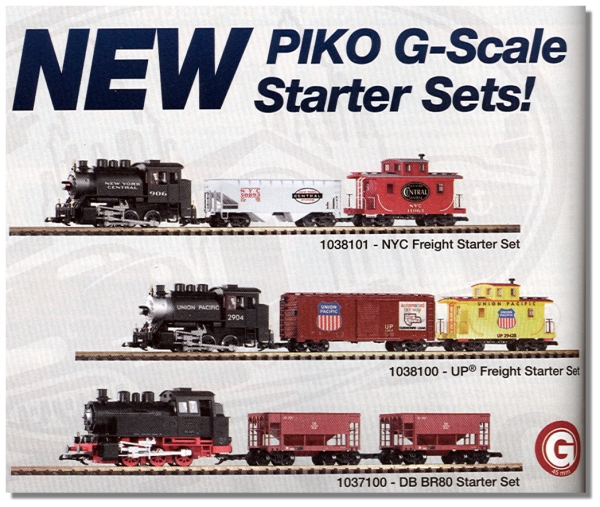 Starter Set von PIKO fr Deutschland und USA! 