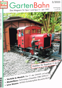 GartenBahn - Ausgabe 03/2023 - Das Magazin fr Spur I und Spur II 