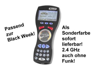 Die Schwarze Sonderedition ist mit dem neuesten Stand Firmware und Lokbilder ausgestattet und kann mit dem beiliegenden Buskabel auch jederzeit ohne Funk betrieben werden.