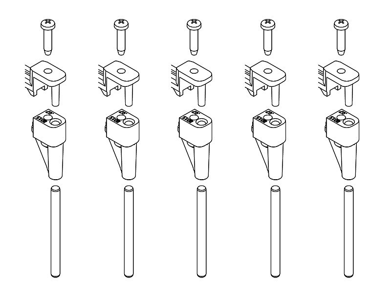 8444090 Unterflurerweiterung EVO (5/Pack)