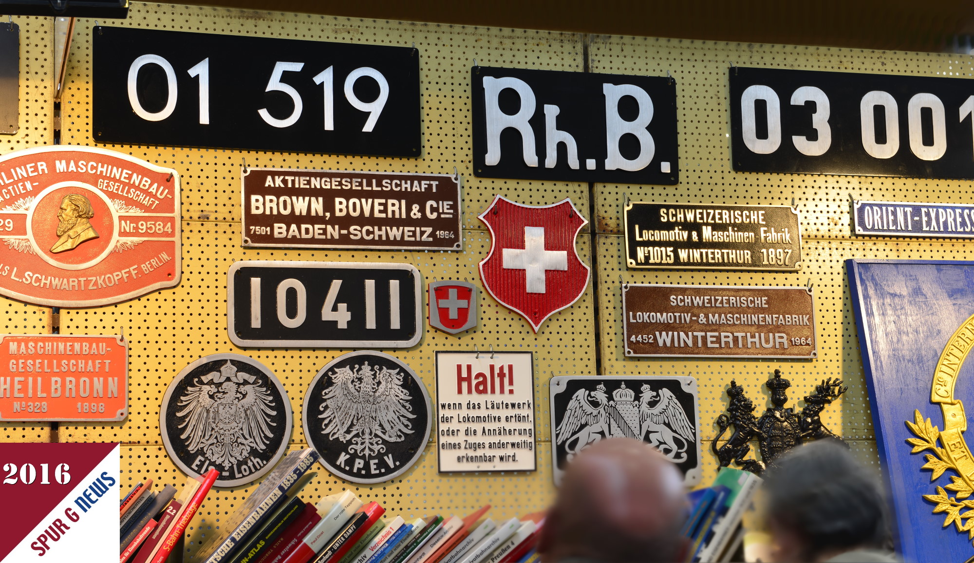 Wer Lokschilder im Original bentigt oder auch Bcher aus einem Antiquariat sucht sowie sein eigenen Heimat BW als Schild bentigt ist bei Eisenbahn BUDE gut aufgehoben. 