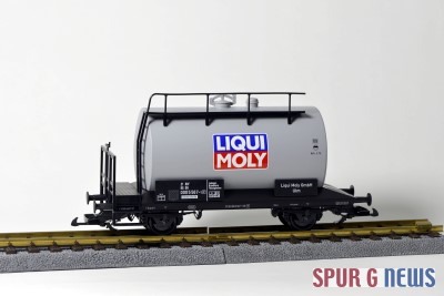 Kesselwagen von PIKO in grau - LIQUI MOLY - 