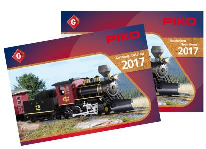 Neuheitenprospekt und Katalog 2017 fr den US-Markt von PIKO 